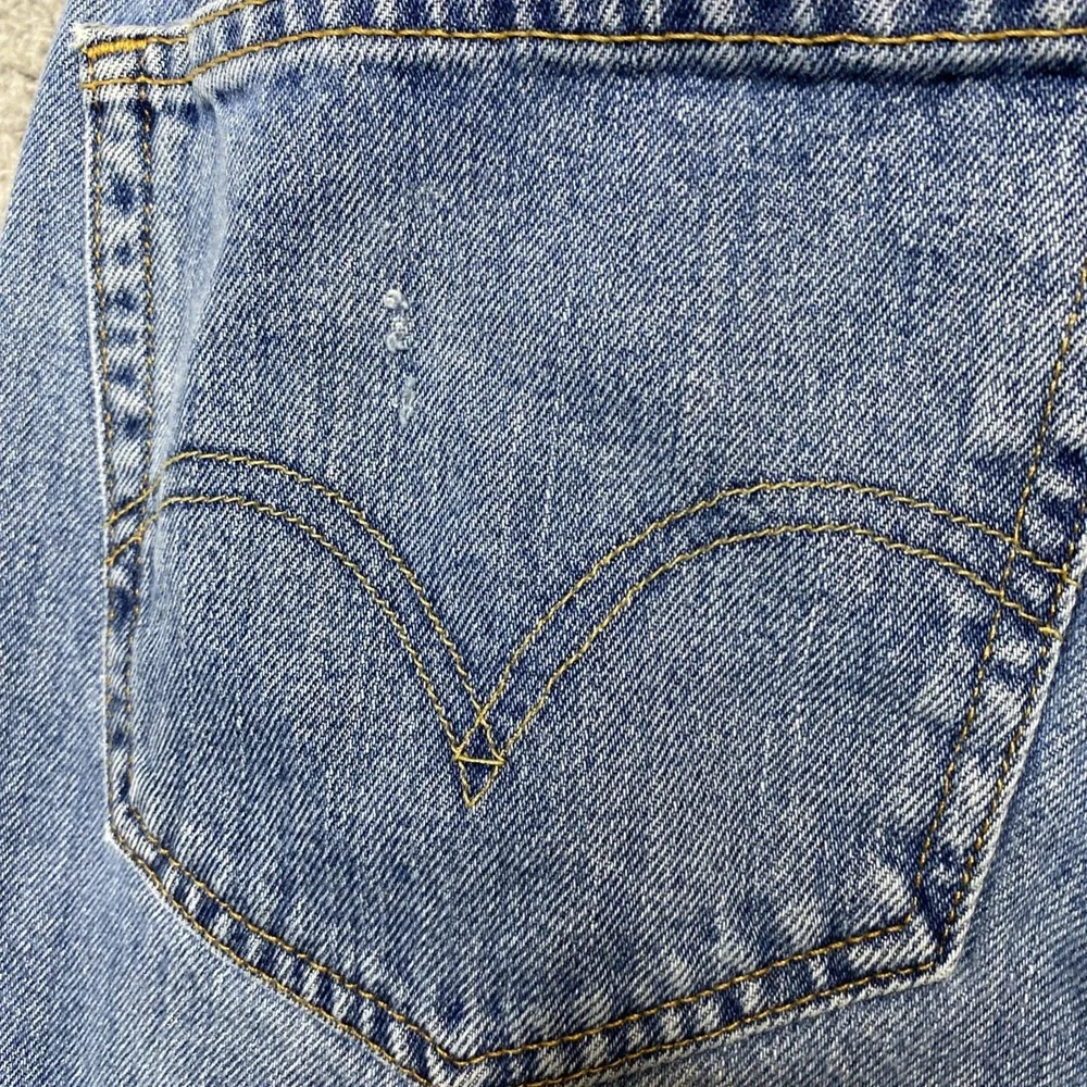 Levi's 505 Jeans Men 42x30 Blue Denim Med Wash Straight Fit 100% Cotton Casual